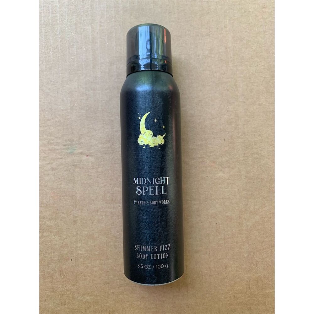 Bath & Body Works Midnight Spell Shimmer Fizz Body Lotion 3.5 oz Hydrating NEW!